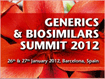 Generics & Biosimilars Summit 2012