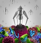 Liquid-bodied robot enables precise eradication of implant-related biofilm infections